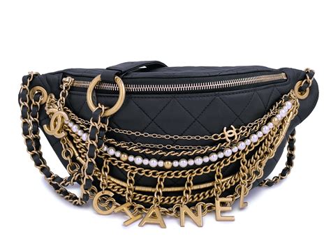 chanel fanny pack with chains|chanel belt bag 2021.